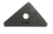 PosiƟoning Plate, triangular, length 45 mm, 90°/50°/40°