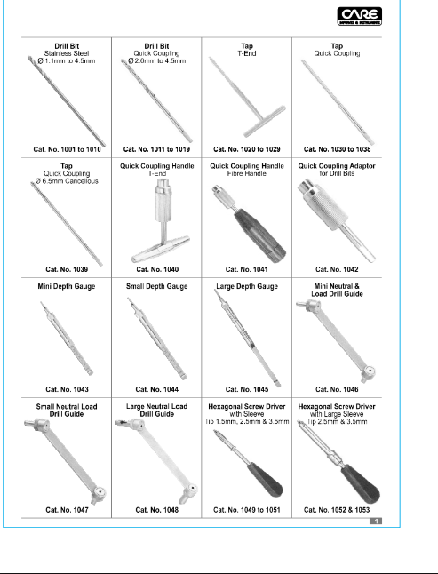 Instruments Catalogue