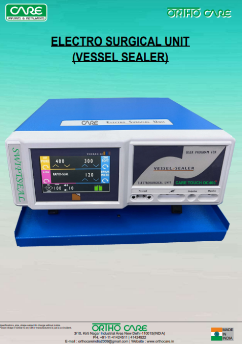 Electrosurgical Unit Catalog